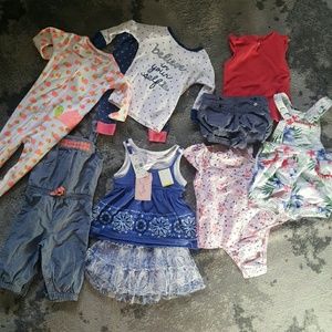 Beautiful set of 10 pc Baby girl 12 months old